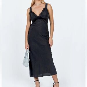 Princess Polly Black Maxi Dress